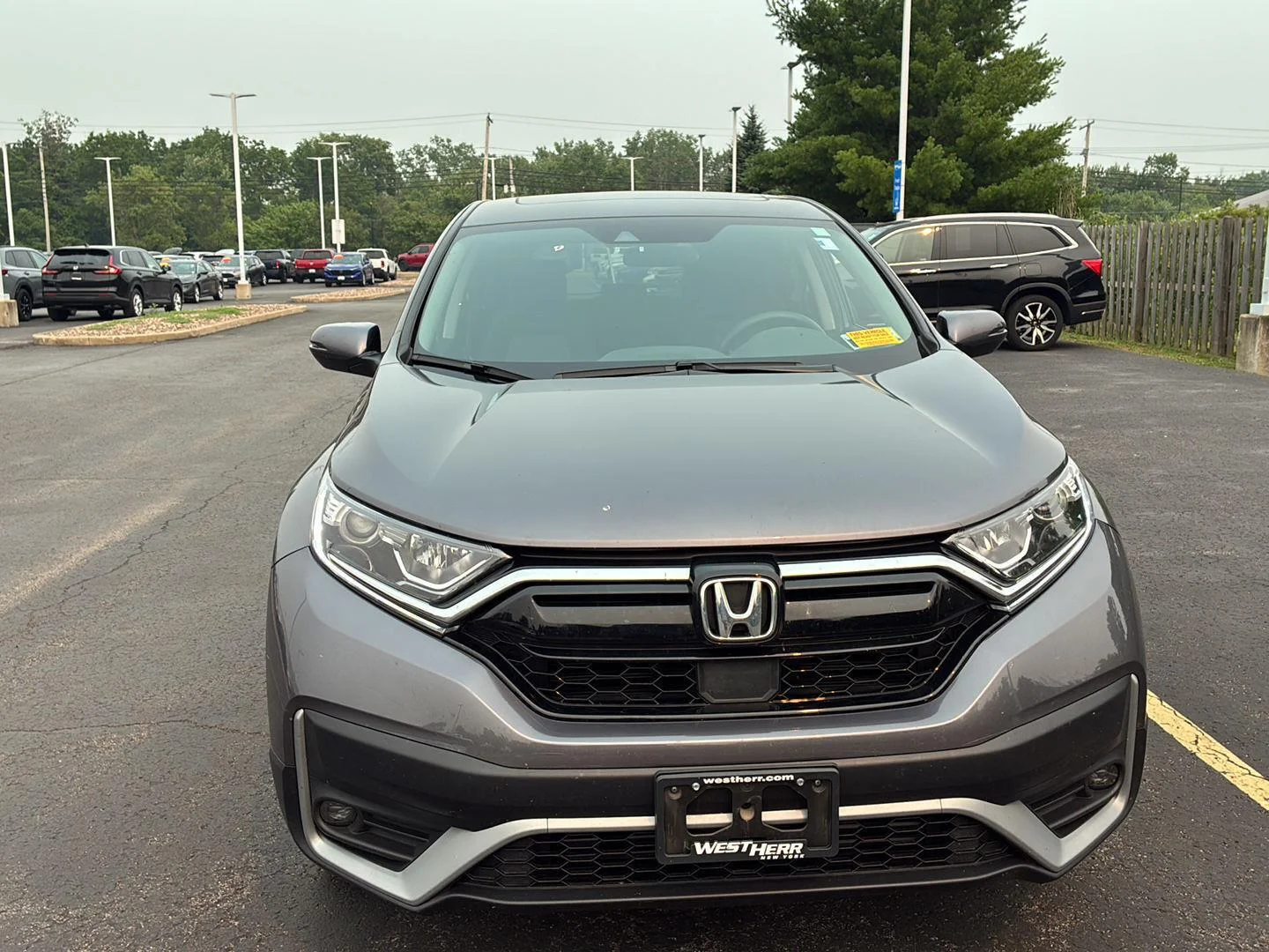 Used 2020 Modern Steel Metallic Honda EX image 14