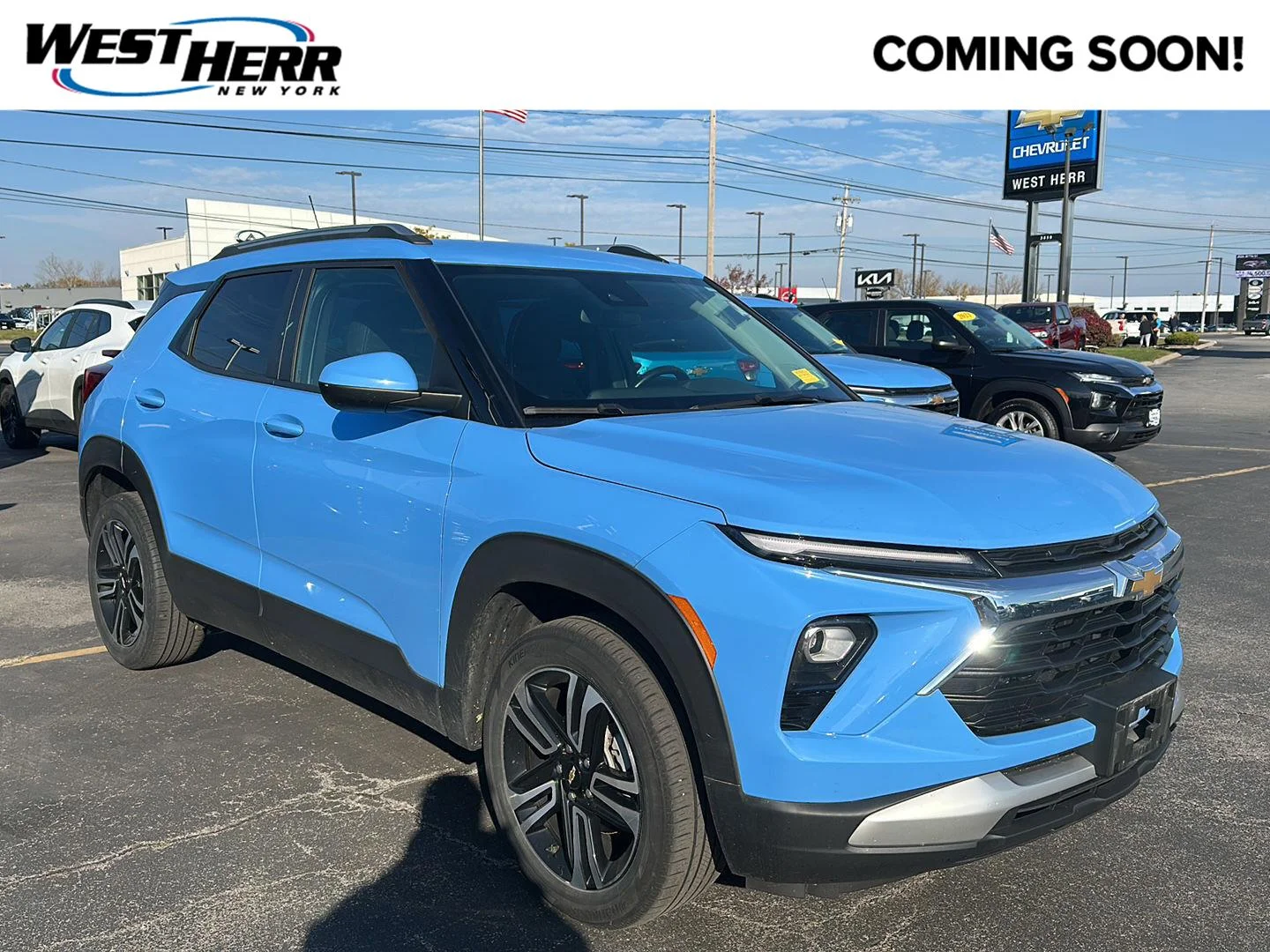 Used 2024 Fountain Blue Chevrolet LT image 1