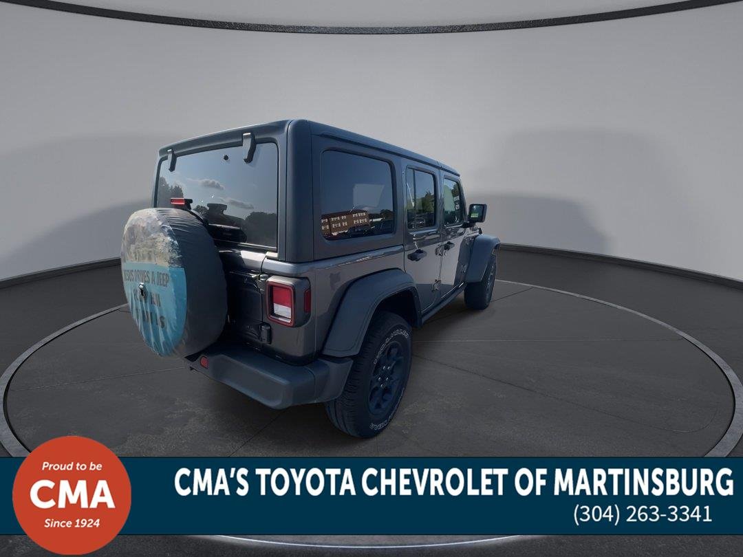 Used 2023 Granite Crystal Metallic Clearcoat Jeep Willys image 8