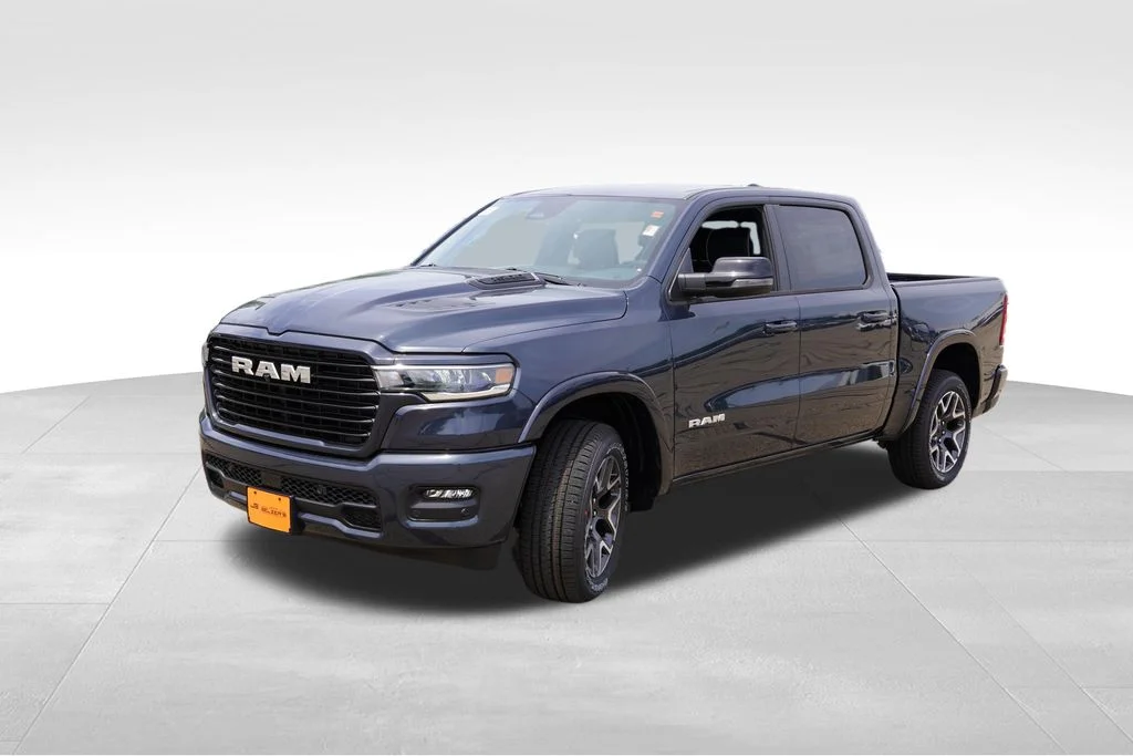 New 2026 Forged Blue Metallic Exterior Paint RAM Laramie image 7