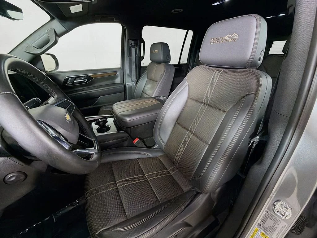Used 2025 Sterling Gray Metallic Chevrolet High Country image 12
