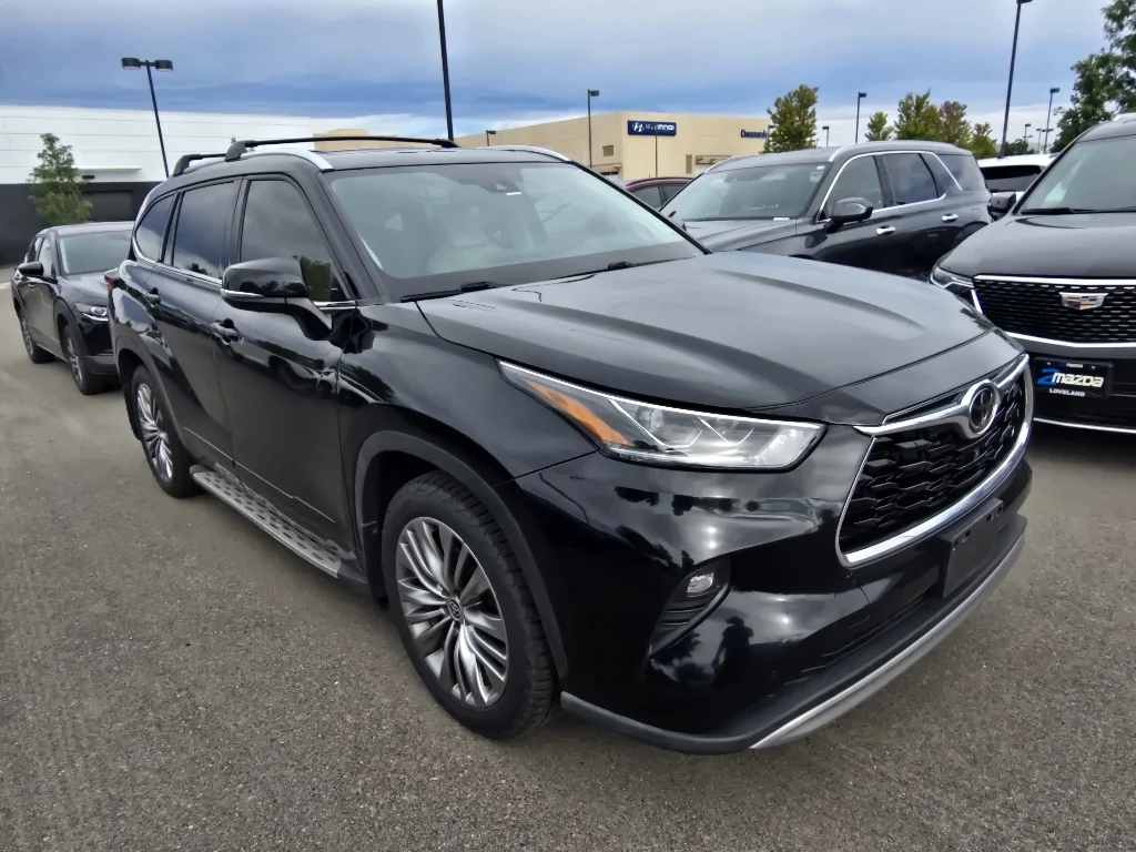 Used 2021 Midnight Black Metallic Toyota Platinum image 18