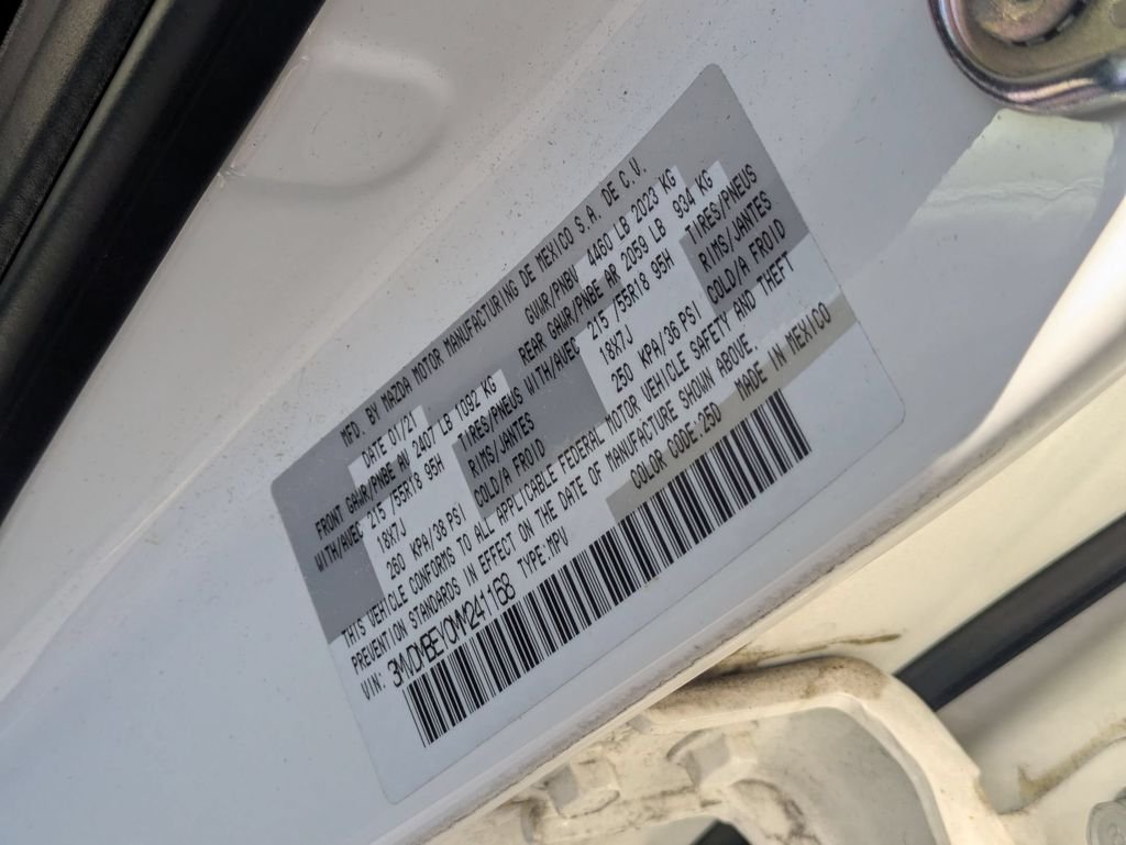 Certified Used 2021 White Mazda 2.5 Turbo w/Premium Plus Package image 10