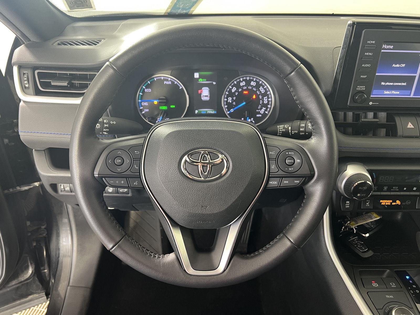 Used 2022 Midnight Black Metallic Toyota Hybrid SE image 15