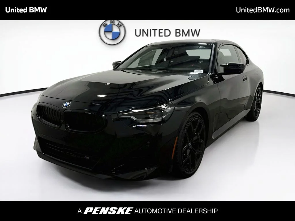New 2026 Black Sapphire Metallic BMW M240i image 1