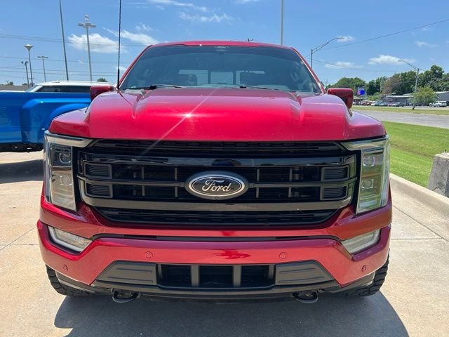Used 2022 Red Ford Platinum image 3