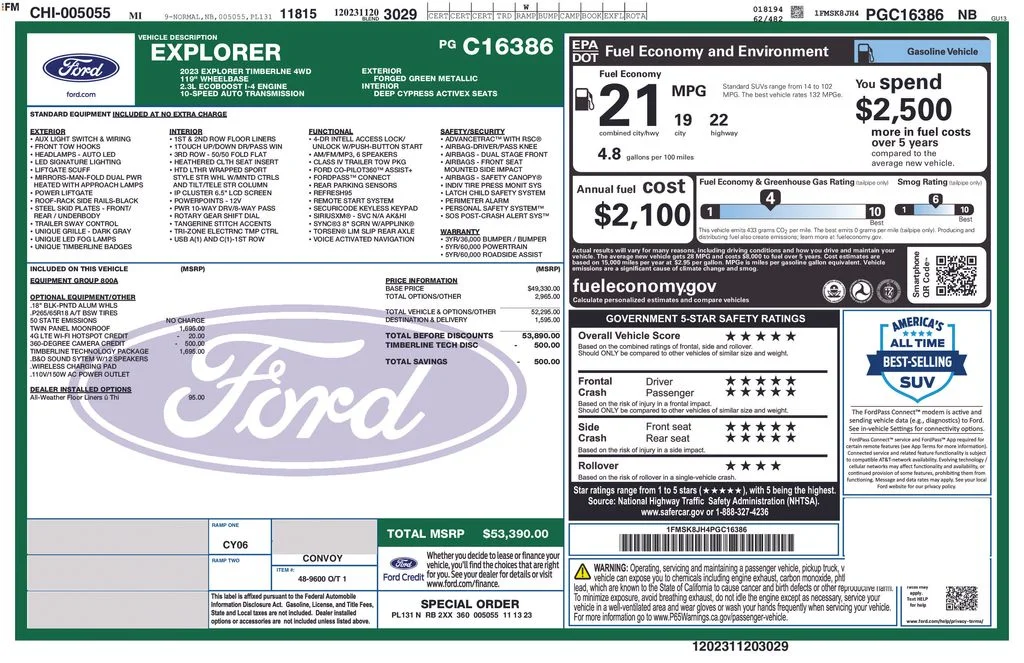 Used 2023 Green Ford Timberline image 28