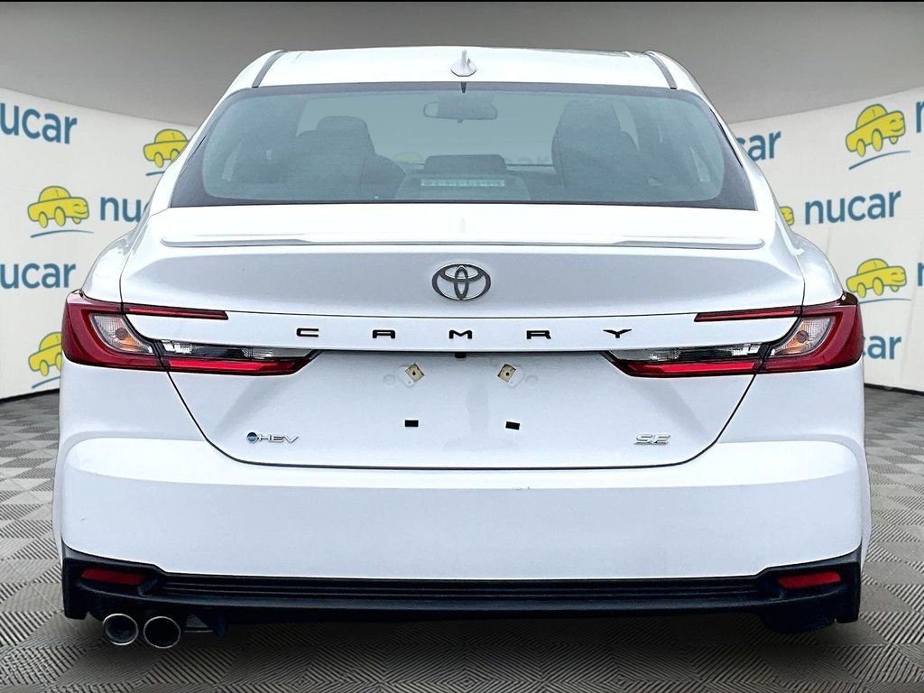 Used 2025 White Toyota SE image 5