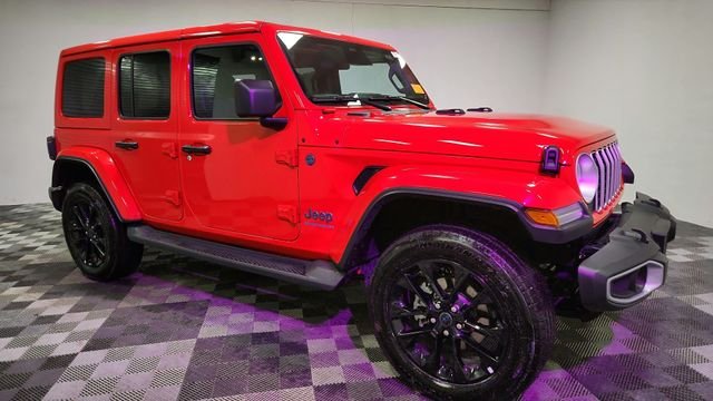 Used 2025 Red Jeep Sahara 4xe image 25