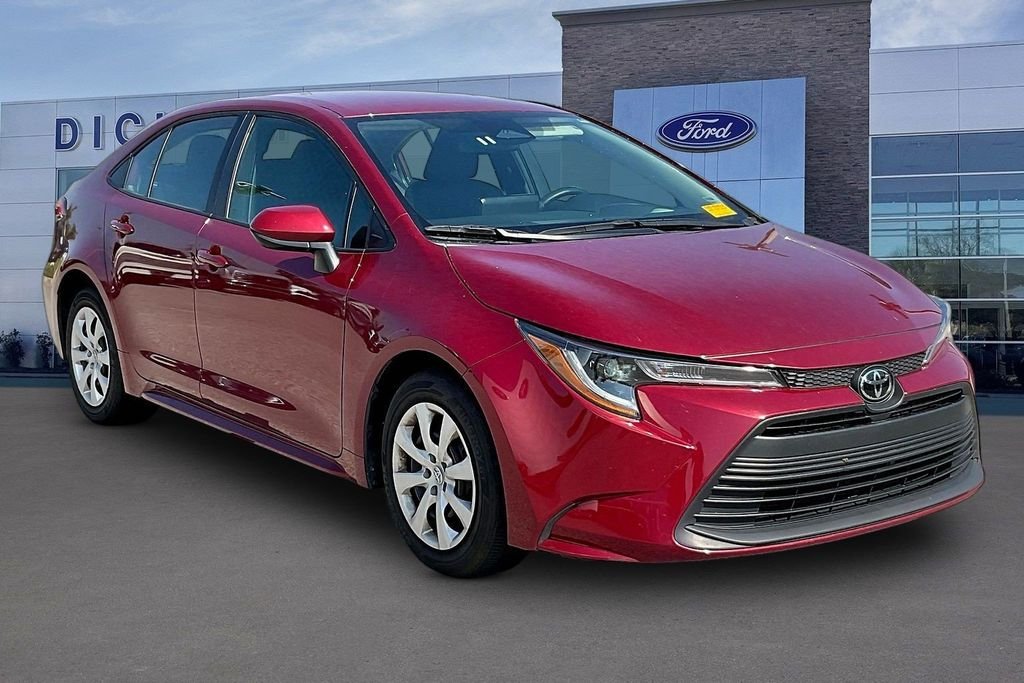 Used 2025 Red Toyota LE image 1