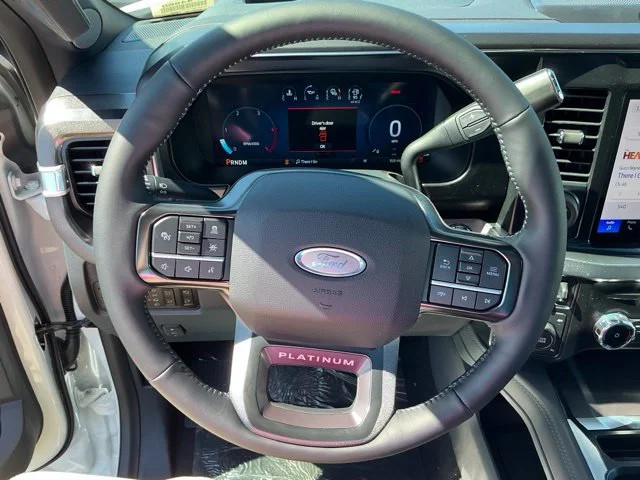 New 2026 Star White Metallic Tri-Coat Ford F-350® Platinum® image 60