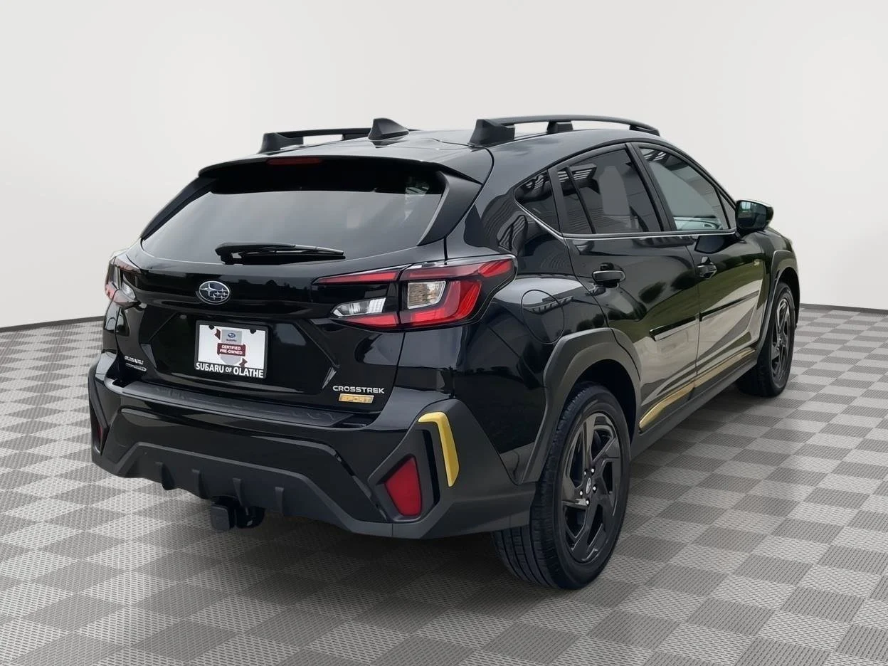Certified Used 2024 Crystal Black Silica Subaru Sport image 12