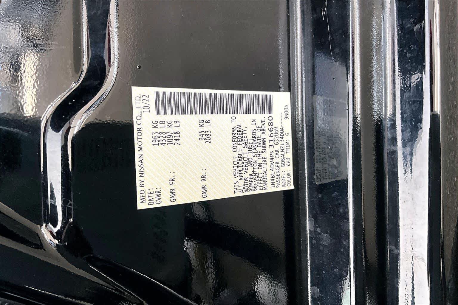 Certified Used 2023 Super Black Nissan 2.5 SV image 33
