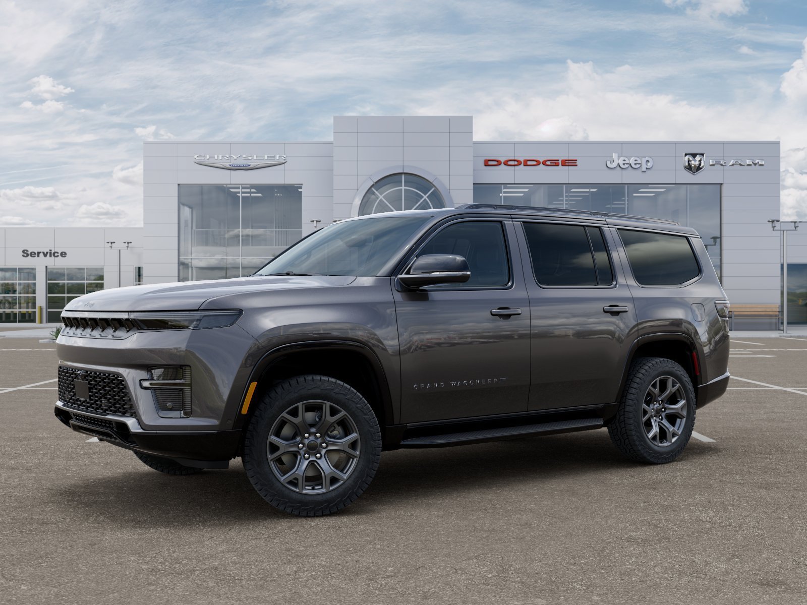 New 2026 Baltic-Gray Metallic Clear-Coat Exterior Paint Jeep Upland image 2