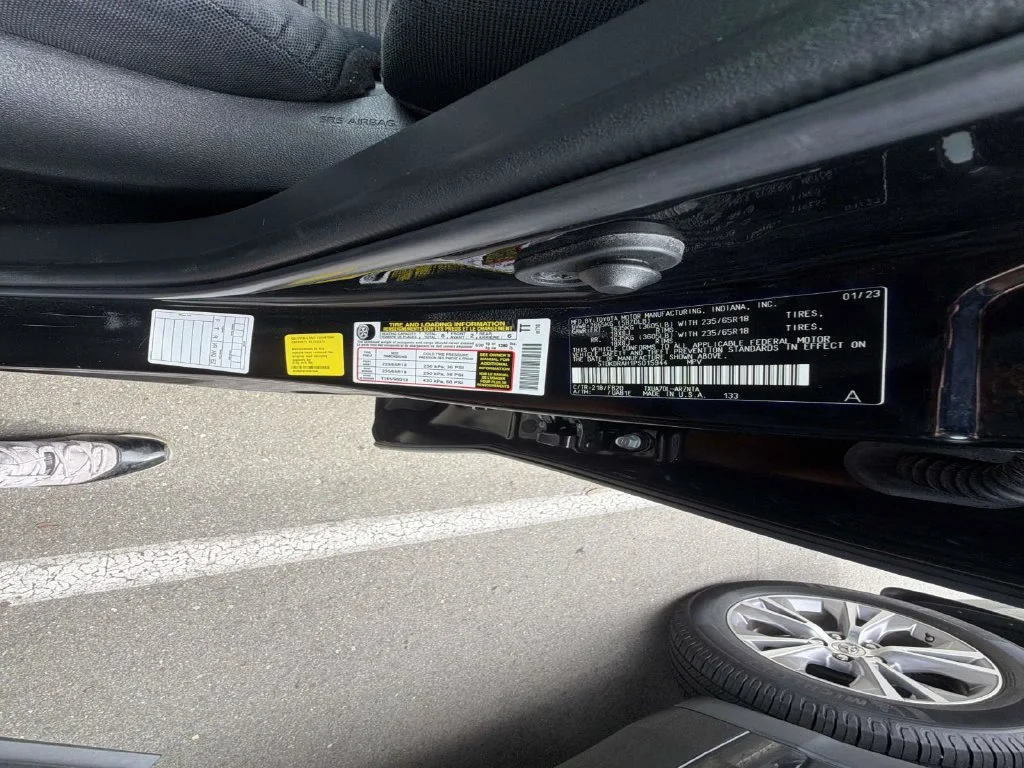 Used 2023 Black Toyota LE image 32