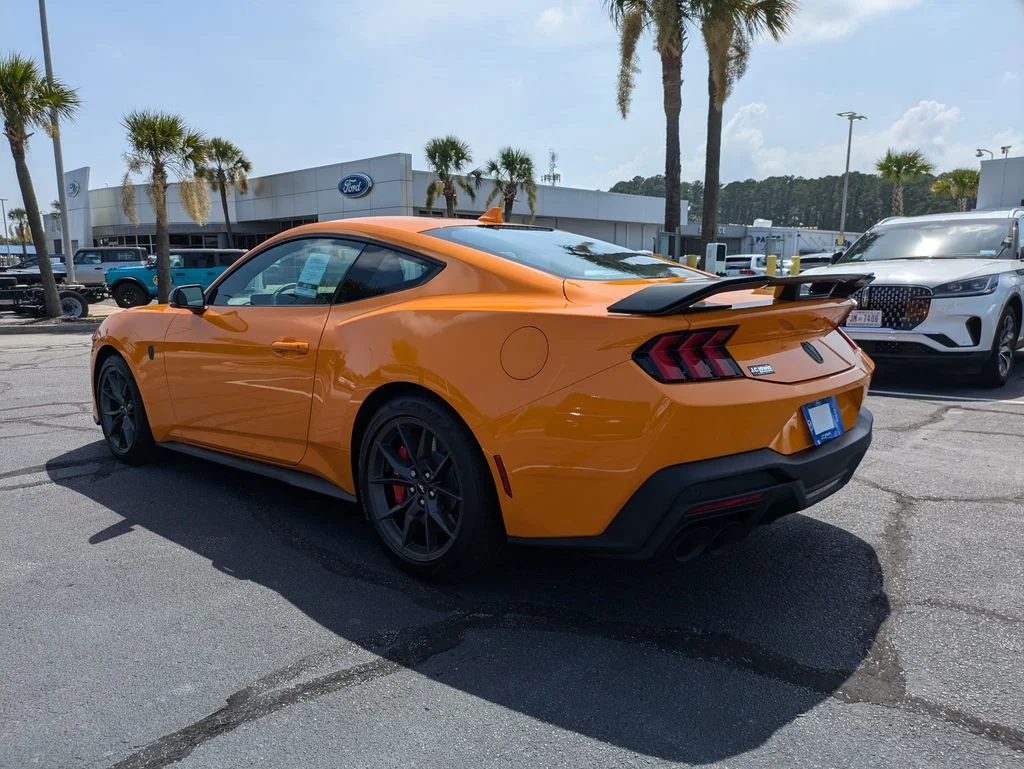 New 2026 Orange Fury Metallic Tri-coat Ford Dark Horse image 6
