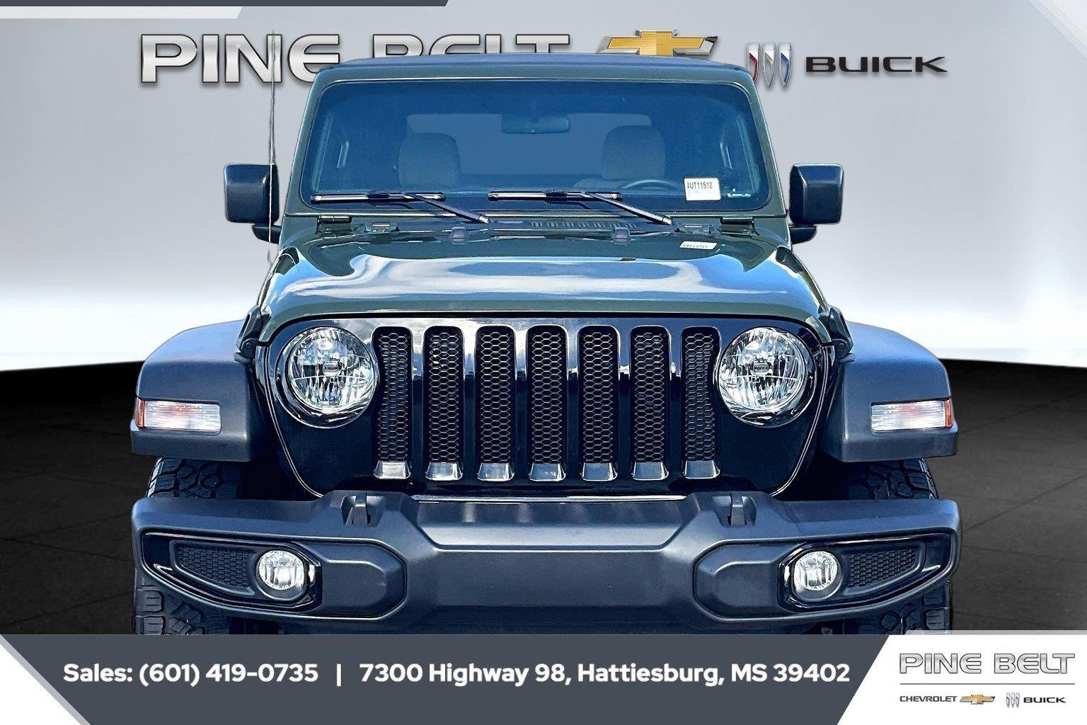 Used 2023 Sarge Green Clearcoat Jeep Willys Sport image 3