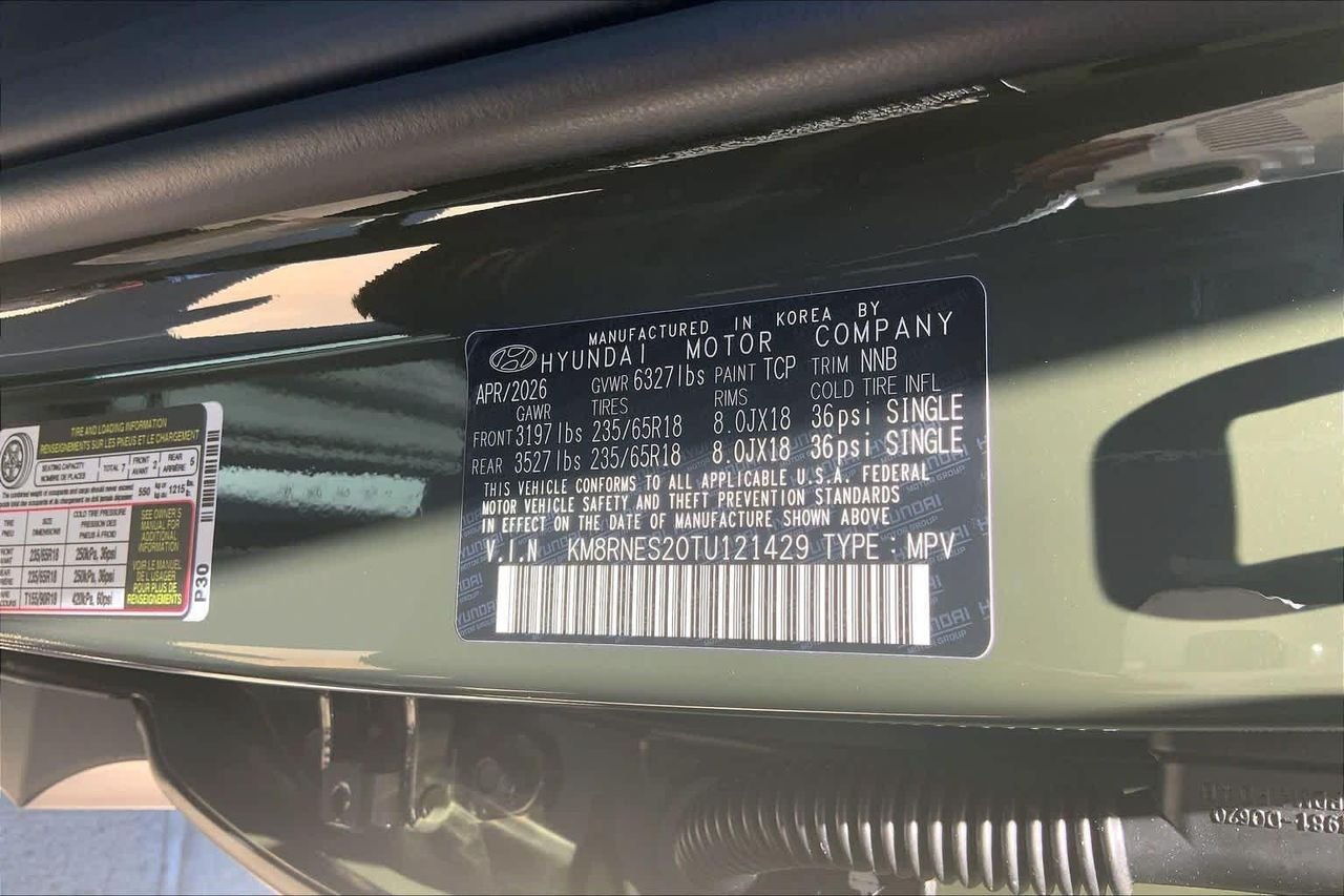 New 2026 Titan Green Hyundai SEL Premium AWD image 19