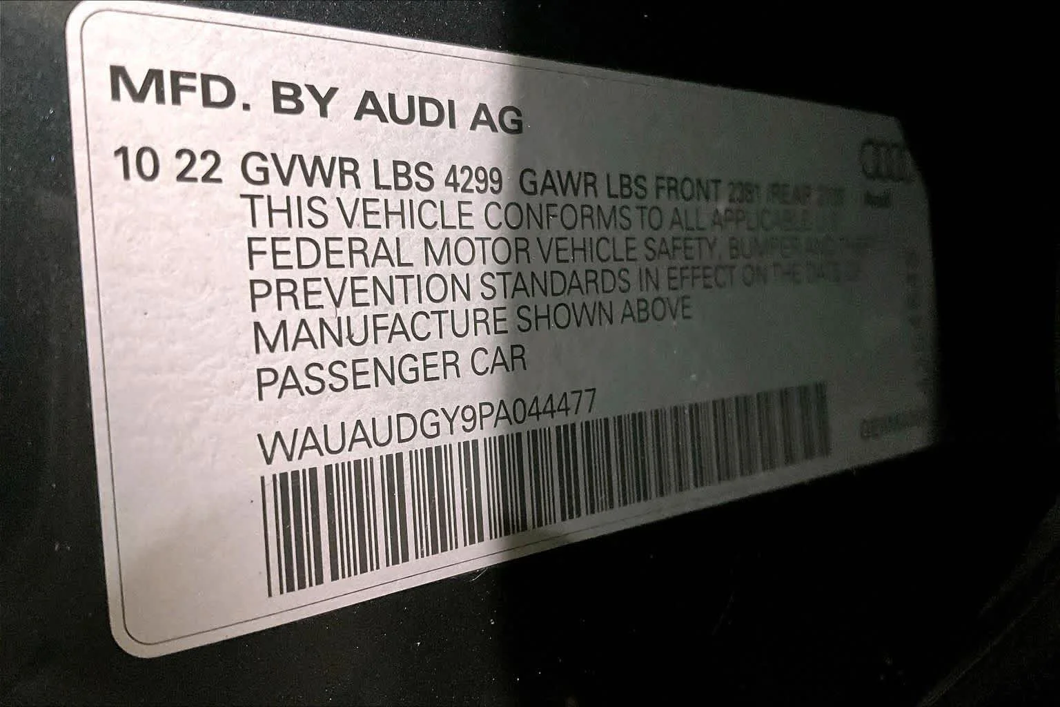 Used 2023 GREY Audi Premium image 33