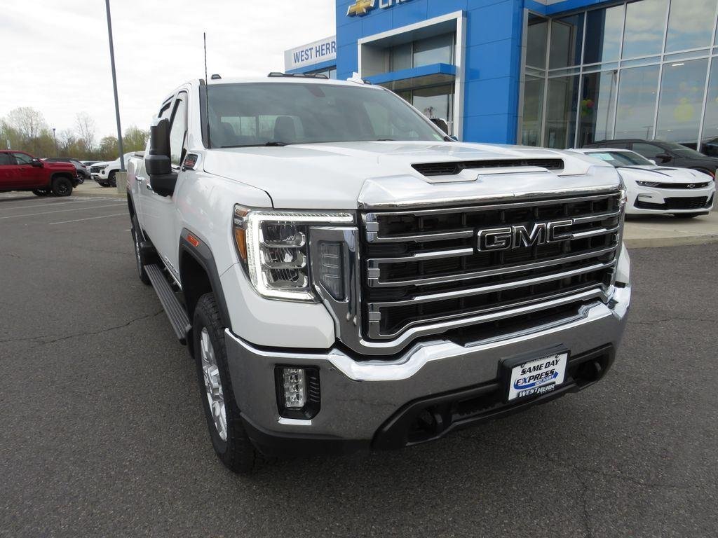 Used 2022 Summit White GMC SLT image 5