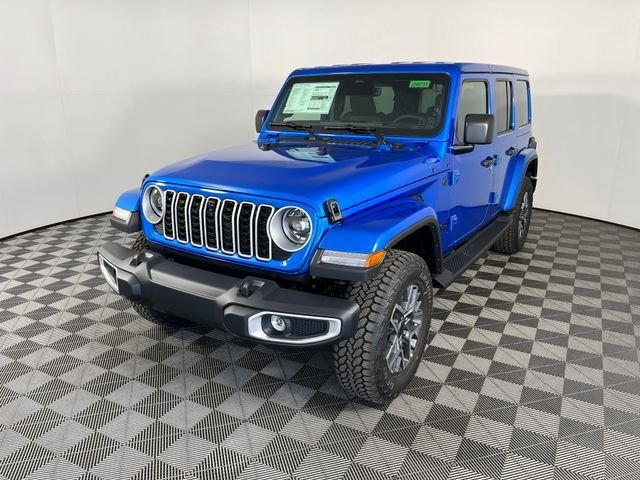 New 2026 Hydro Blue Pearl-Coat Exterior Paint Jeep Sahara image 2