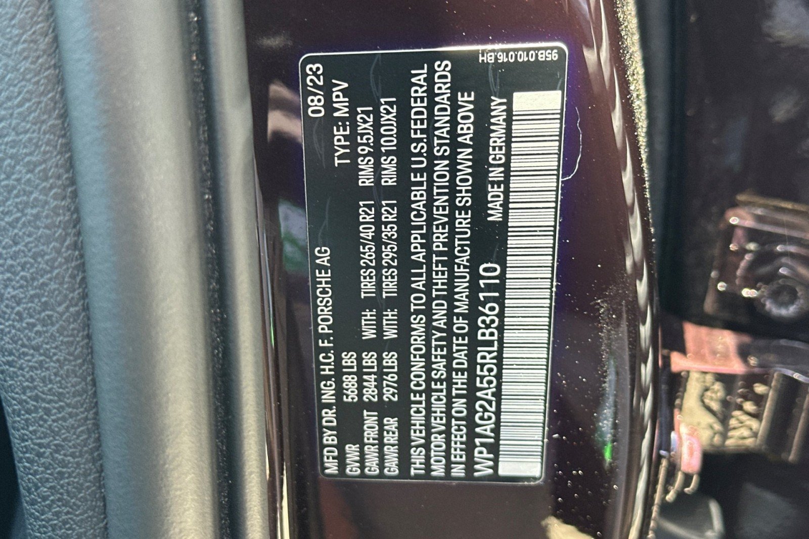 Certified Used 2024 Copper Ruby Metallic Porsche S image 29