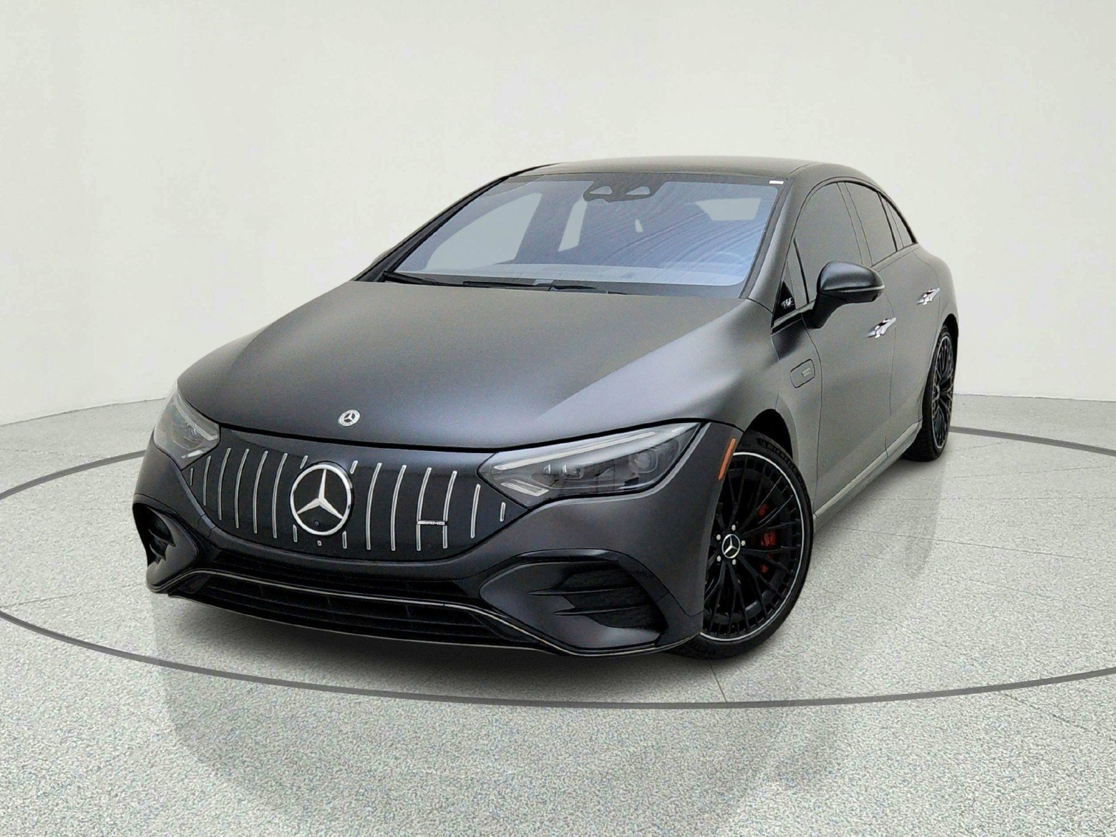 Certified Used 2023 MANUFAKTUR Graphite Grey Magno Mercedes-Benz AMG® EQE image 2