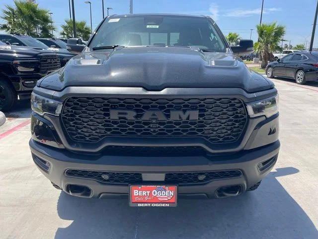 New 2027 Diamond Black Crystal Pearl-Coat Exterior Paint RAM Rebel image 2