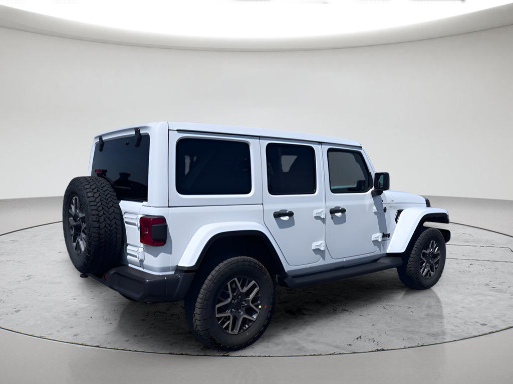 New 2026 Bright White Clear-Coat Exterior Paint Jeep Sahara image 5