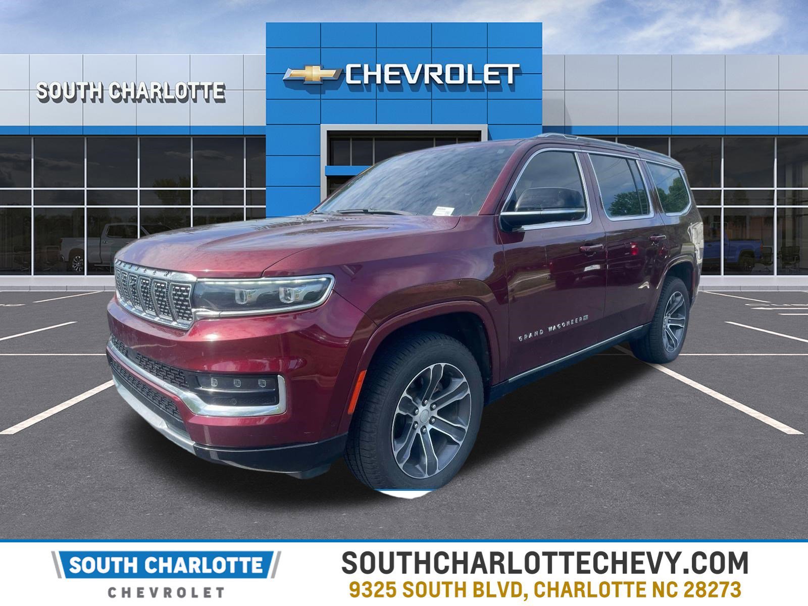Red 2023 Jeep Grand Wagoneer 4WD SUV / Crossover Four-Wheel Drive