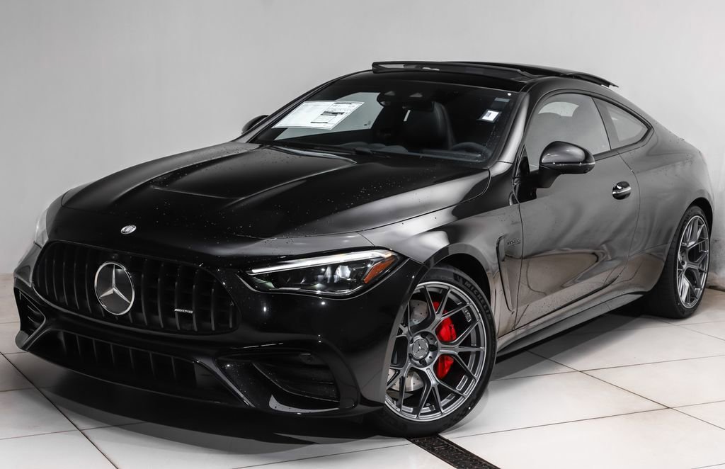 New 2026 Obsidian Black Metallic Mercedes-Benz AMG® CLE 53 4MATIC+ Coupe image 17