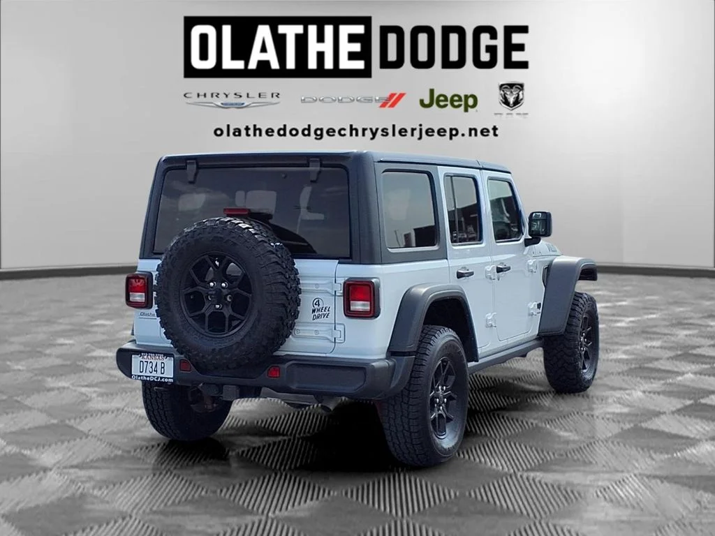Certified Used 2025 White Jeep Willys image 26