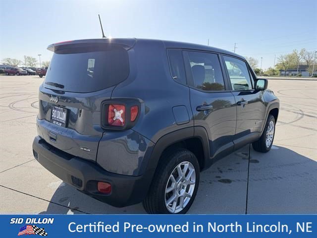 Used 2023 Slate Blue Pearlcoat Jeep Latitude image 8