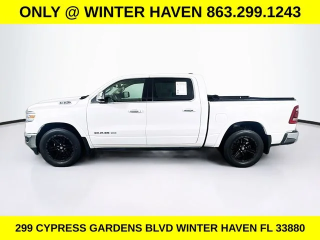 Certified Used 2019 White Ram Laramie Longhorn image 4