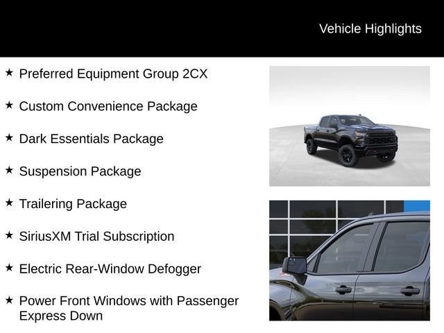 New 2026 Black Chevrolet Custom Trail Boss image 8