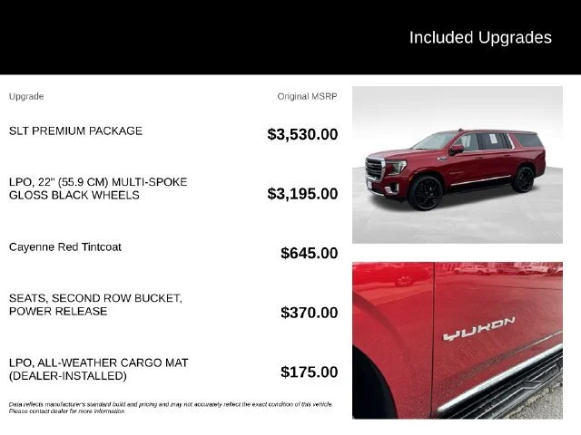 Certified Used 2022 CAYENNE RED TINTCOAT GMC SLT image 5