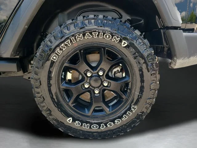 Used 2022 Black Jeep Unlimited Willys image 32