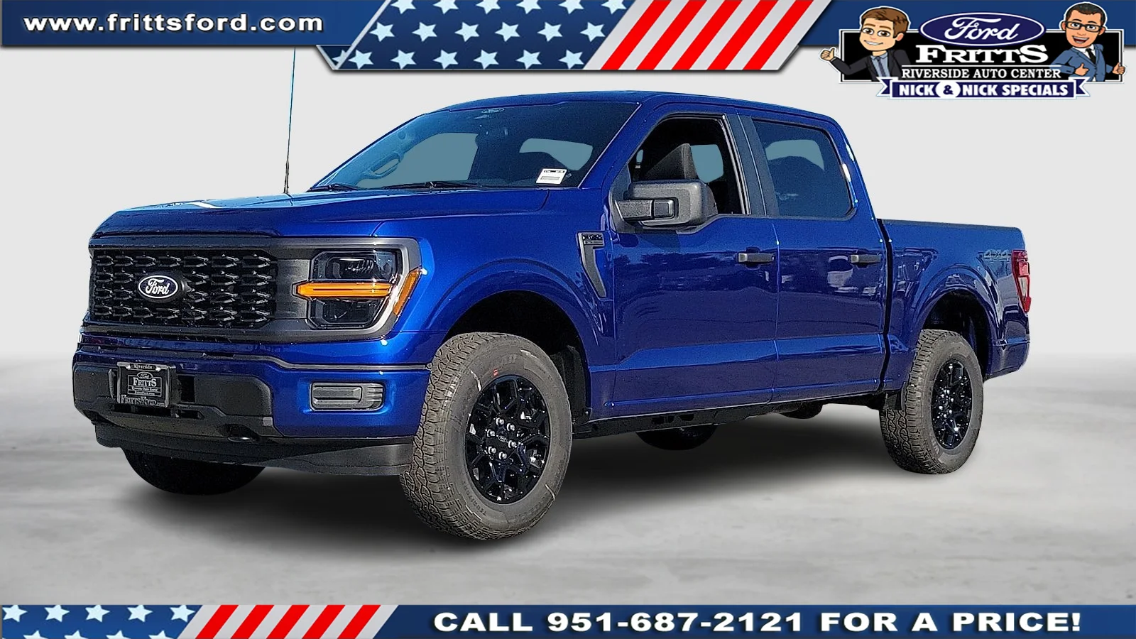 New 2026 Argon Blue Metallic Ford STX® image 1
