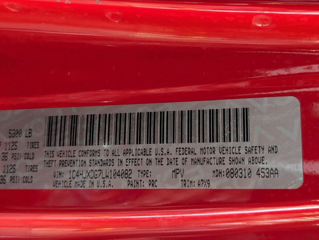 Certified Used 2020 Red Jeep Unlimited Sport S image 61