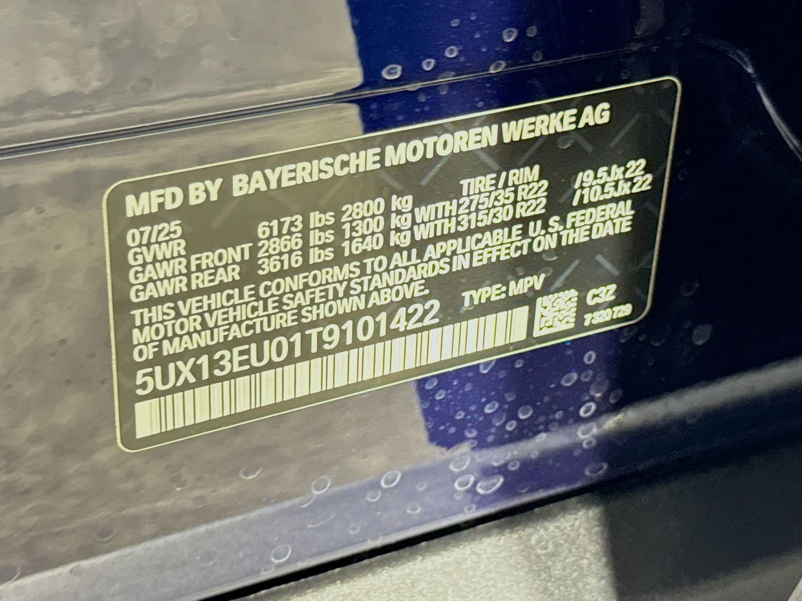 Used 2026 Tanzanite Blue II Metallic BMW sDrive40i image 34