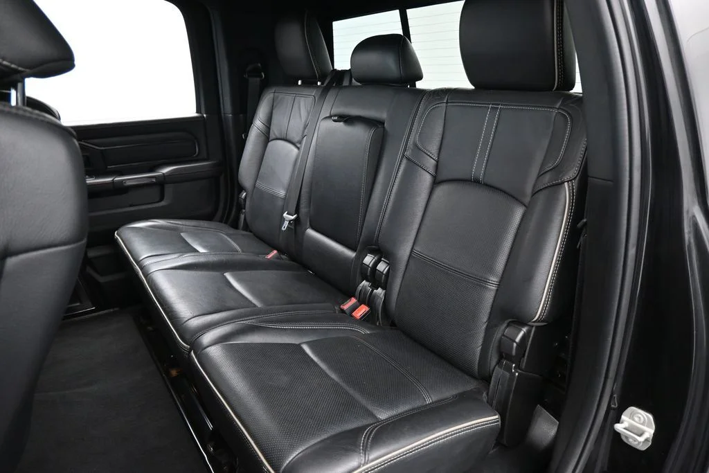 Used 2023 Diamond Black Crystal Pearlcoat Ram Limited image 42