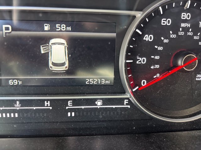Used 2023 Ebony Black Kia LX image 2