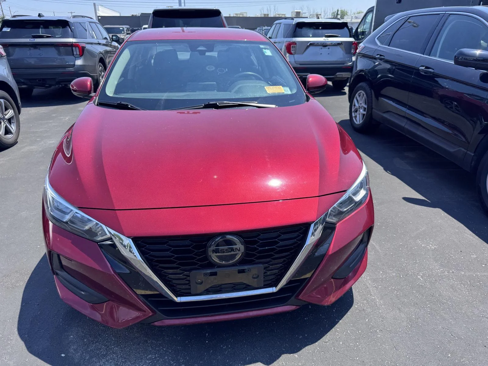 Used 2020 Scarlet Ember Nissan SV image 2