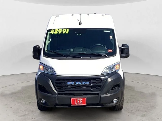 Used 2026 Bright White Clearcoat Ram High Roof image 8