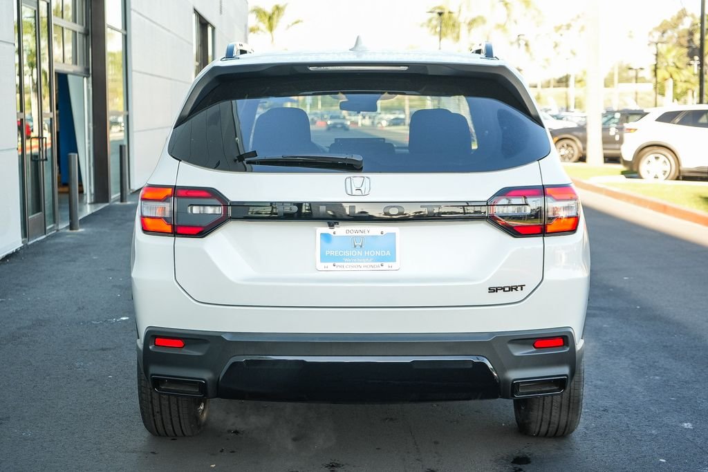 New 2026 Platinum White Pearl Honda Sport image 8