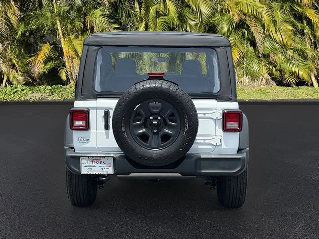 New 2026 Bright White Clear-Coat Exterior Paint Jeep Sport image 6