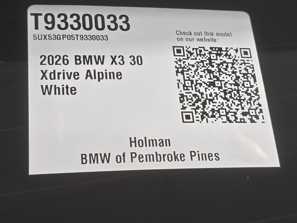 Certified Used 2026 Alpine White BMW 30 xDrive image 27