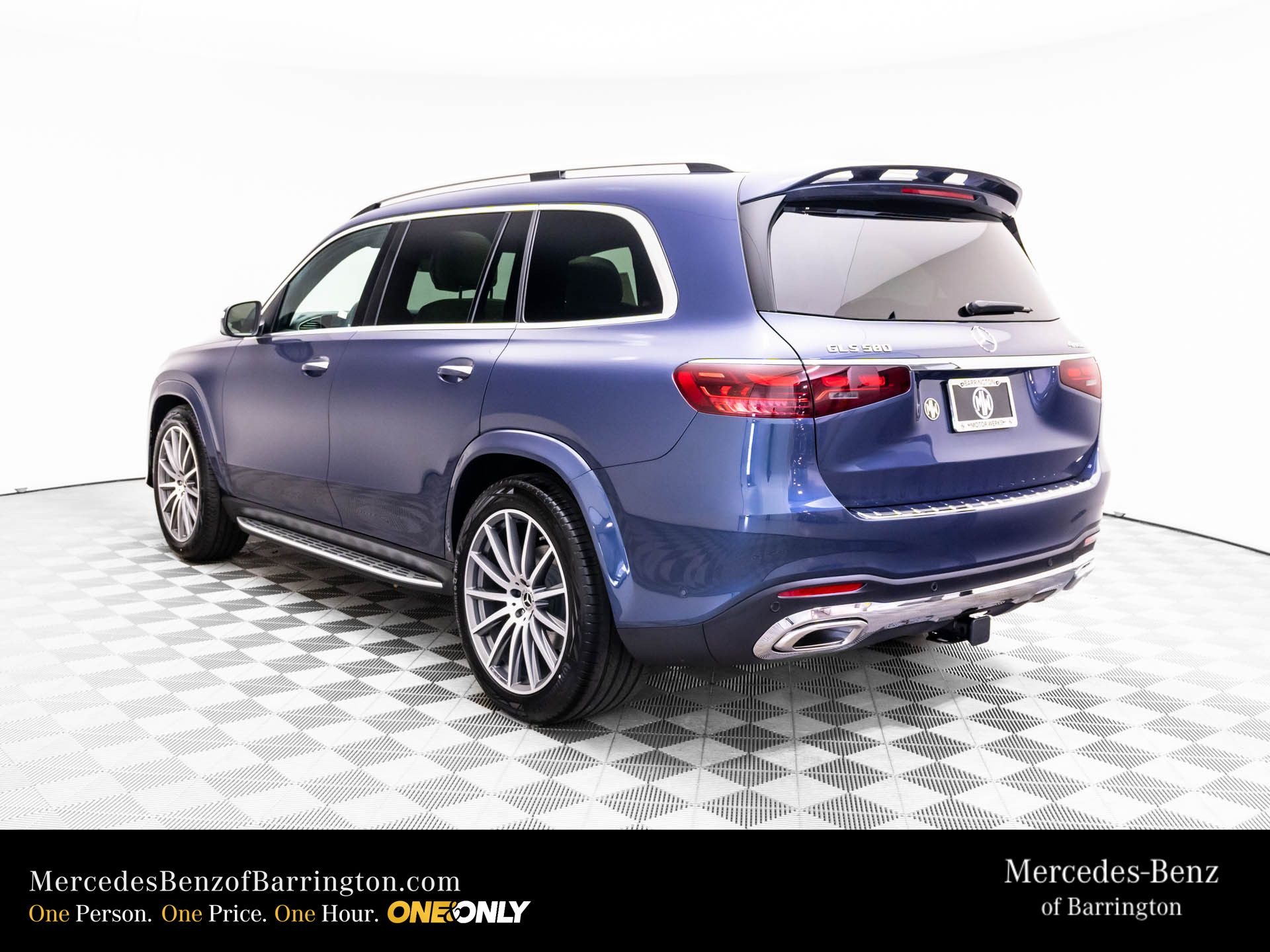 New 2026 Twilight Blue Metallic Mercedes-Benz GLS 580 image 3