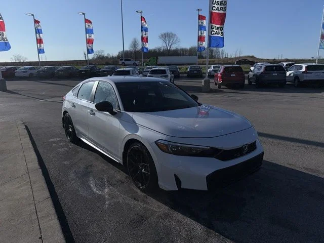 New 2026 Platinum White Pearl Honda Sport image 2
