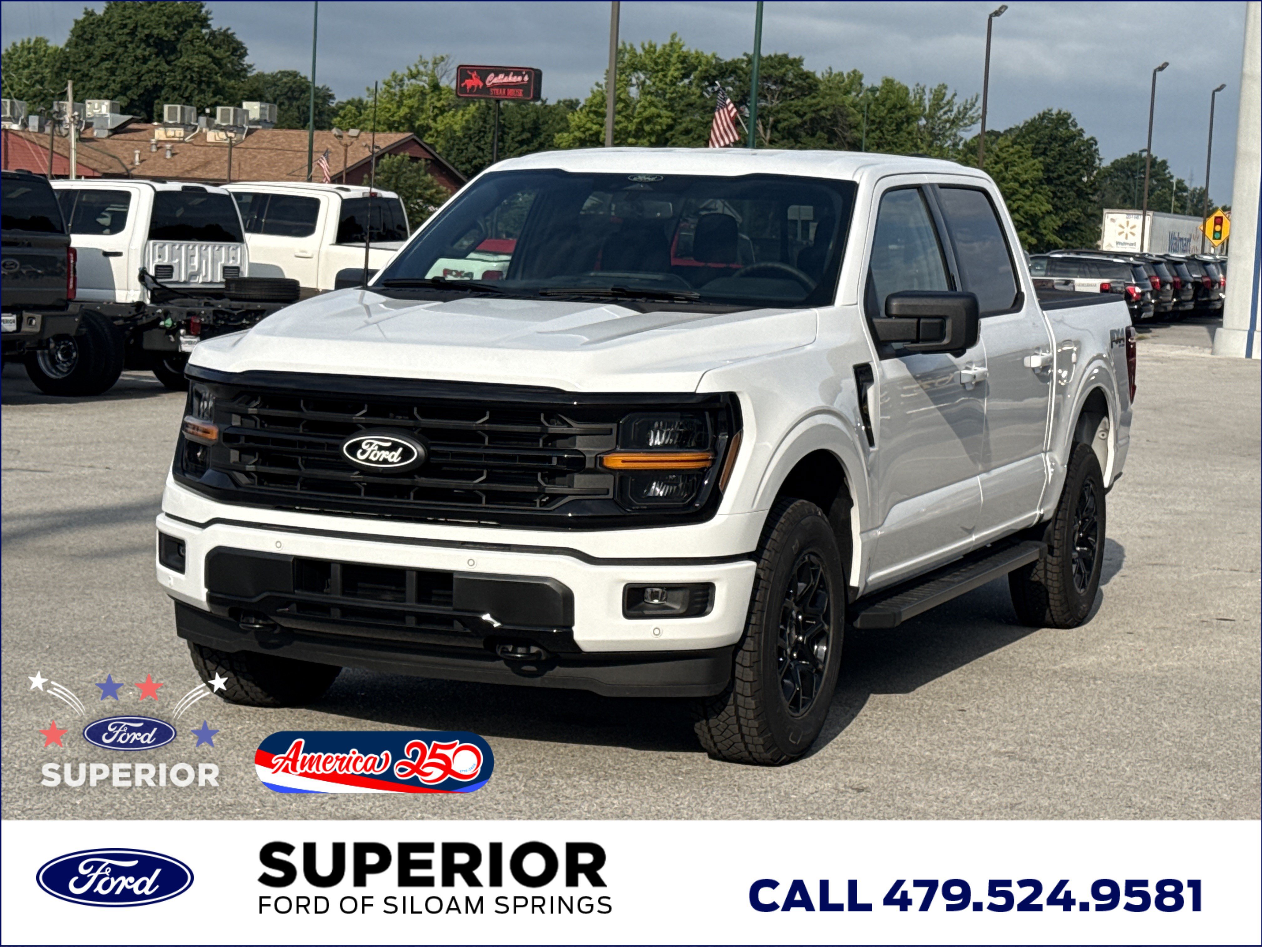 New 2026 Oxford White Ford XLT 4WD image 11